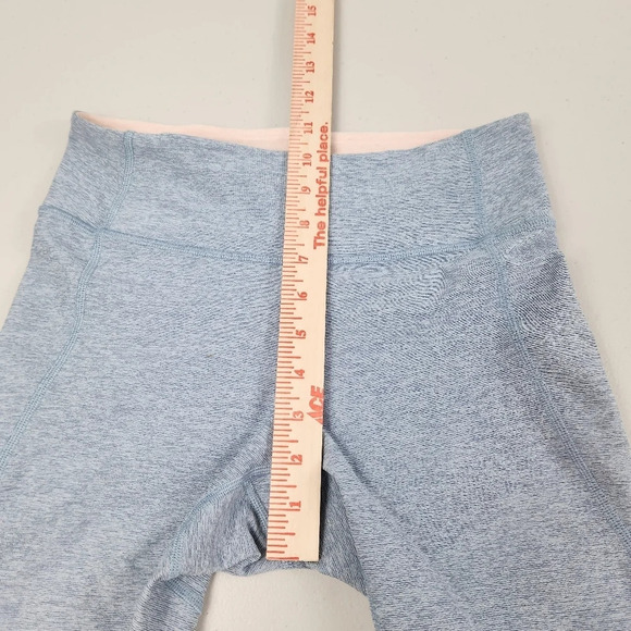 Outdoor Voices 7/8 Dipped Leggings Colorblock Yoga Gym Workout Size Small - Picture 12 of 13